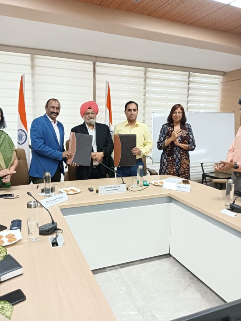 Merindyne Skills India Pvt Ltd. Sig. Agreement with National Council for Vocational Education and Training